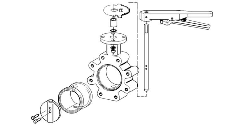 a diagram of butterfly valves